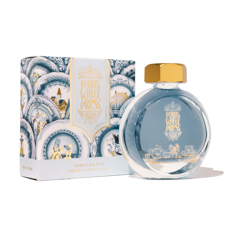 Ferris Wheel Press Bottled Ink in Porcelain Past - 38 mL