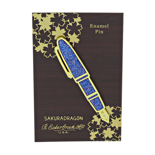 Esterbrook x Sakuradragon Sakura Street Pen Lapel Pin