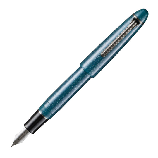 Sailor 1911 Casual L Galaxy Fountain Pen in Meteorite Moss, Black IP