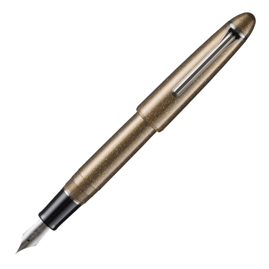 Sailor 1911 Casual L Galaxy Fountain Pen in Solar Flare Gold, Black IP
