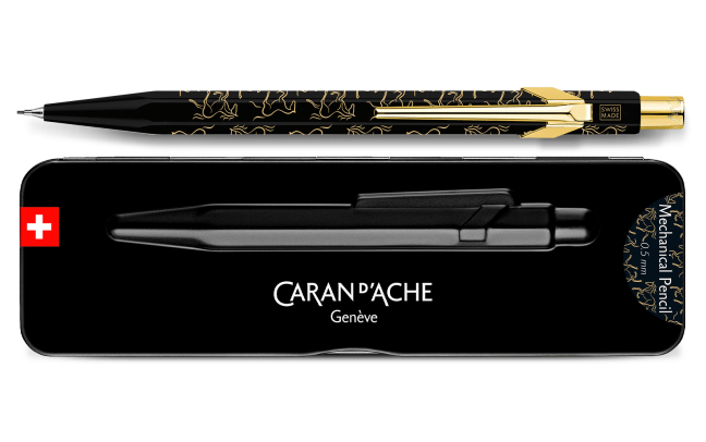 Caran d'Ache 849 Metal Mechanical Pencil in Horse Black - 0.5mm