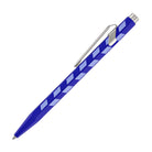 Caran d'Ache 849 Mosaic Ballpoint Pen in Royal Blue