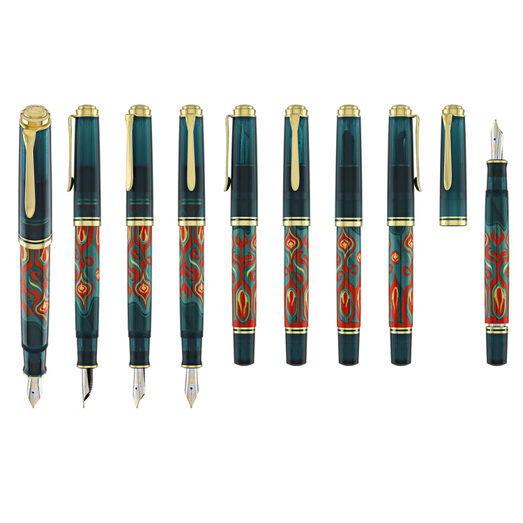 Pelikan Souveran M600 Fountain Pen in Rudi Rother Art Collection