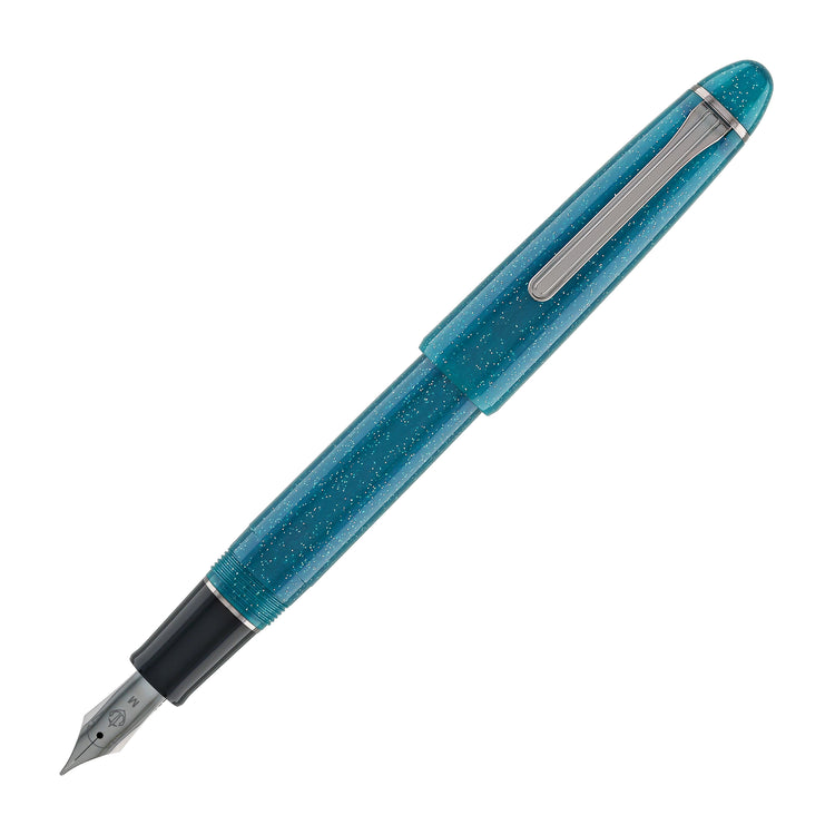 Sailor 1911 Casual L Galaxy Fountain Pen in Meteorite Moss, Black IP