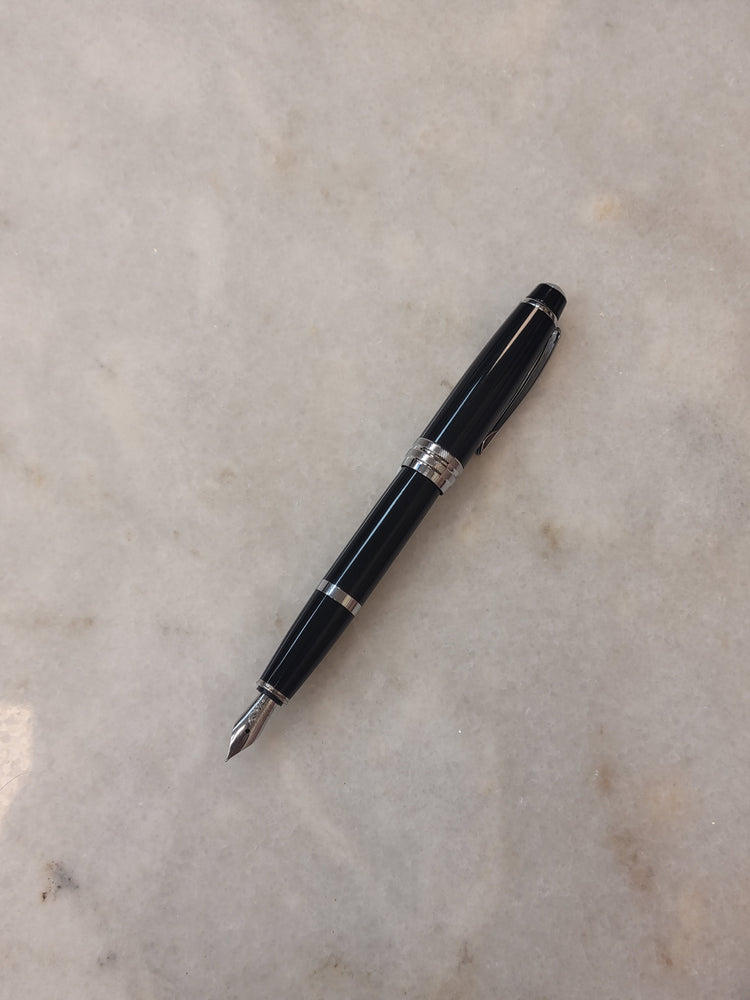 Misfit Item 0034 Cross Bailey Fountain Pen in Black Lacquer - Medium Point