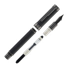 Conklin Endura Fountain Pen in Forged Carbon Fiber with Gunmetal Trim - Limited Edition