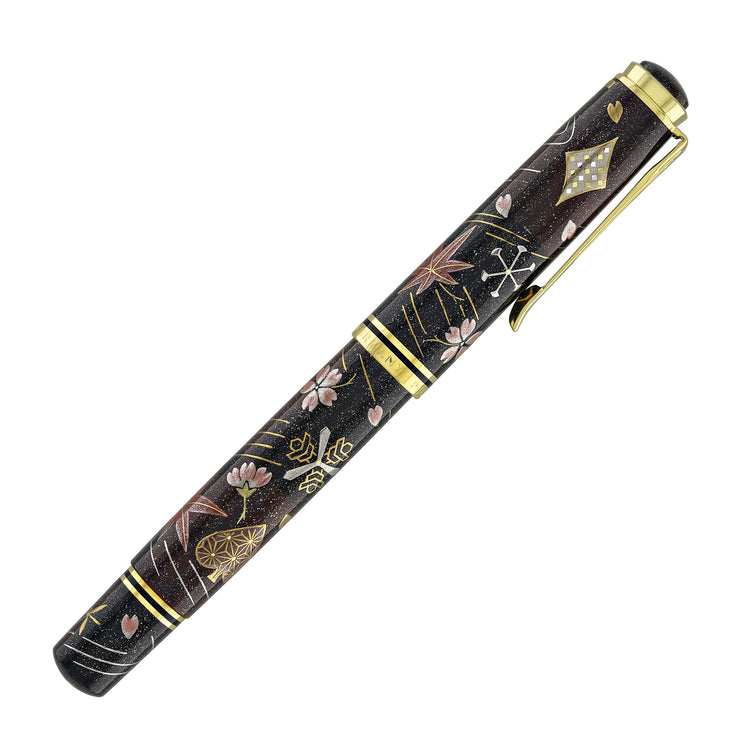 Pelikan Souverän M1000 Maki-e Fountain Pen in Four Seasons Lucky Charm – Limited Edition – Medium Nib
