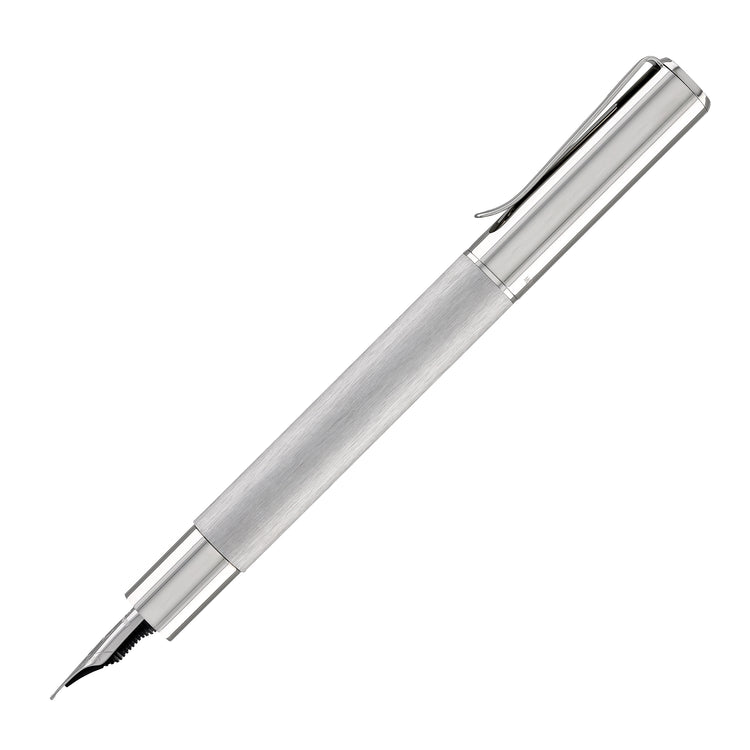 Monteverde USA Ritma Fountain Pen in Brushed Stainless Steel