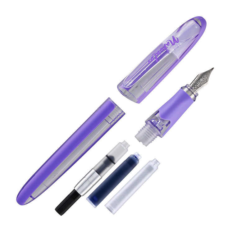 Nahvalur Triad Fountain Pen in Violet