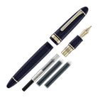 Sailor 1911 Large Fountain Pen in Shining Blue - 18kt Gold Nib
