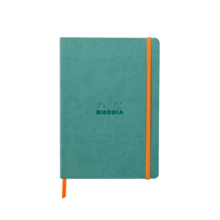 Rhodia Rhodiarama Softcover Notebook in Aqua - A5