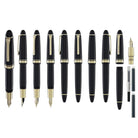 Sailor 1911 Casual L Stable Fountain Pen in Muted Black, Gold Trim