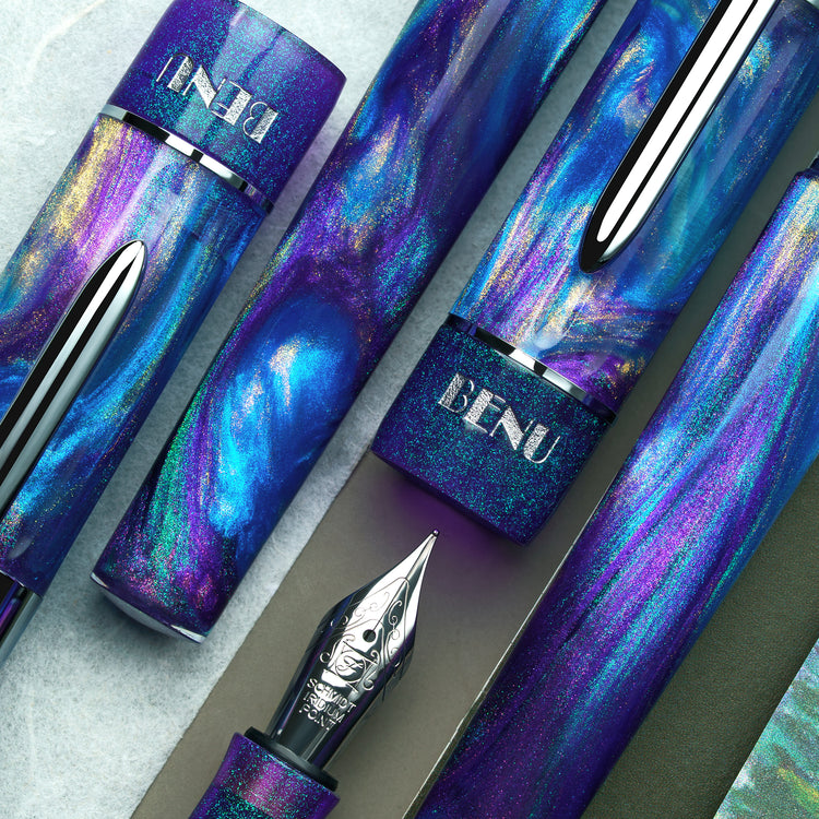 Benu Tribute Fountain Pen in Monet