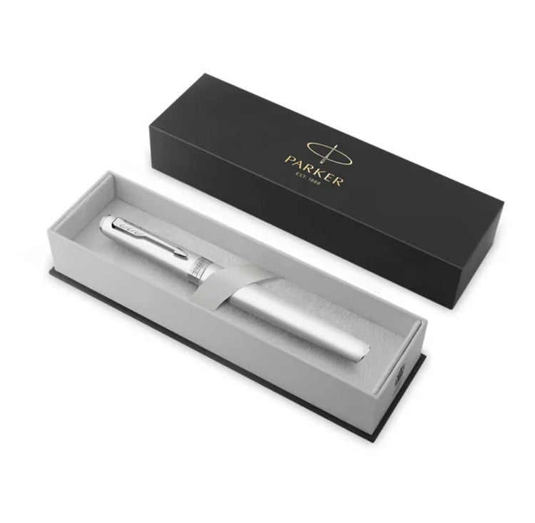 Parker Meridian Fountain Pen in Chrome - Fine
