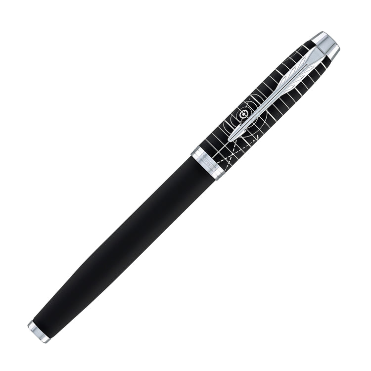 Parker IM Rollerball Pen in Legacy of Flight with Chrome Trim