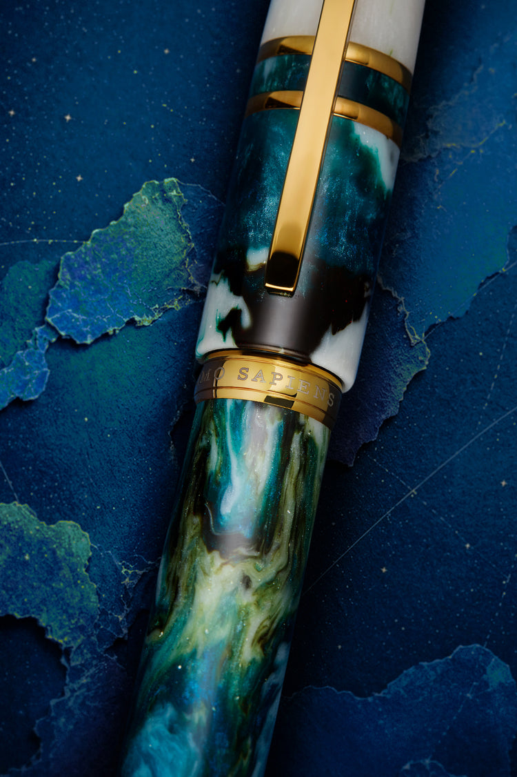 Visconti Homo Sapiens Nebula Fountain Pen in Eagle - Limited Edition