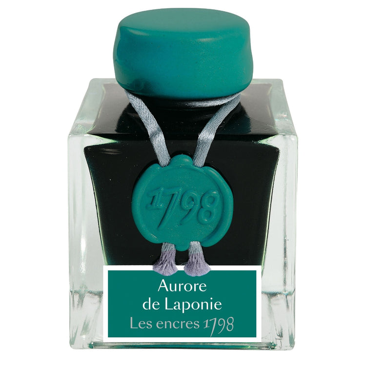 J. Herbin 1798 Bottled Fountain Pen Ink in Aurore de Laponie - 50 mL