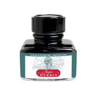 J. Herbin Paris Ink in Fontaine des Quatre-Parties Du Monde (Teal) - 30ml