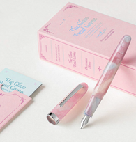 Wearingeul Preface Fountain Pen in The Glass Bead Game with Silver Trim