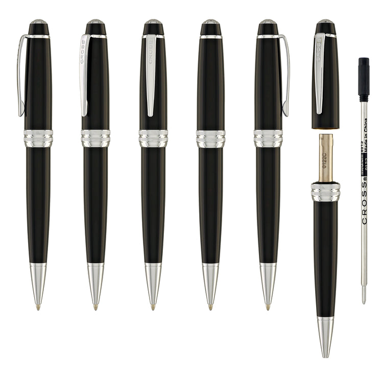 Cross Bailey Ballpoint Pen in Black Lacquer