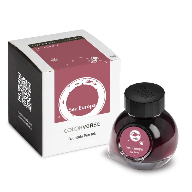 Colorverse Spaceward Bottled Ink in Sea Europa - 40 mL