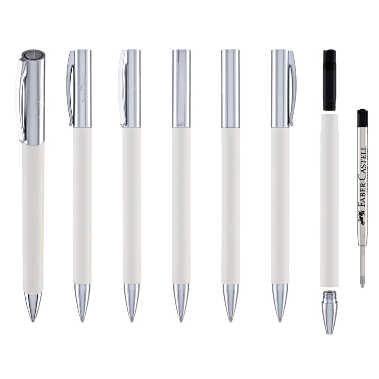 Faber-Castell Ambition Ballpoint Pen in Cinematic White