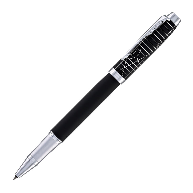 Parker IM Rollerball Pen in Legacy of Flight with Chrome Trim