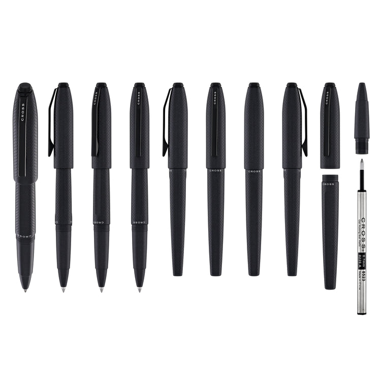 Cross Prism Ballpoint Pen in Obsidian Black Resin