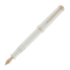 Pelikan Souveran 600 Fountain Pen in White & Rose Gold Trim