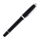 Cross Lume Fountain Pen in Obsidian Black with Polished Chrome Appointments - Medium Nib