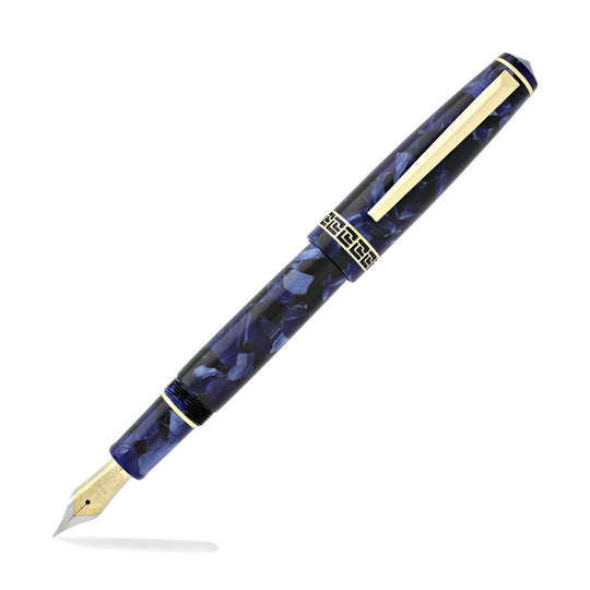 Laban Rosa Fountain Pen in Blue Marble