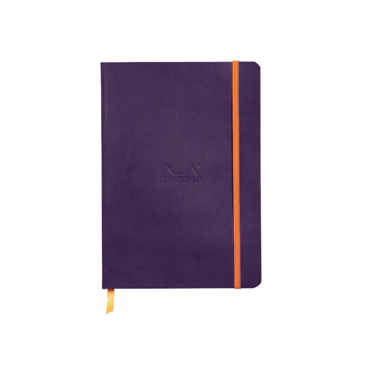 Rhodia Rhodiarama Softcover Notebook in Eggplant - A5