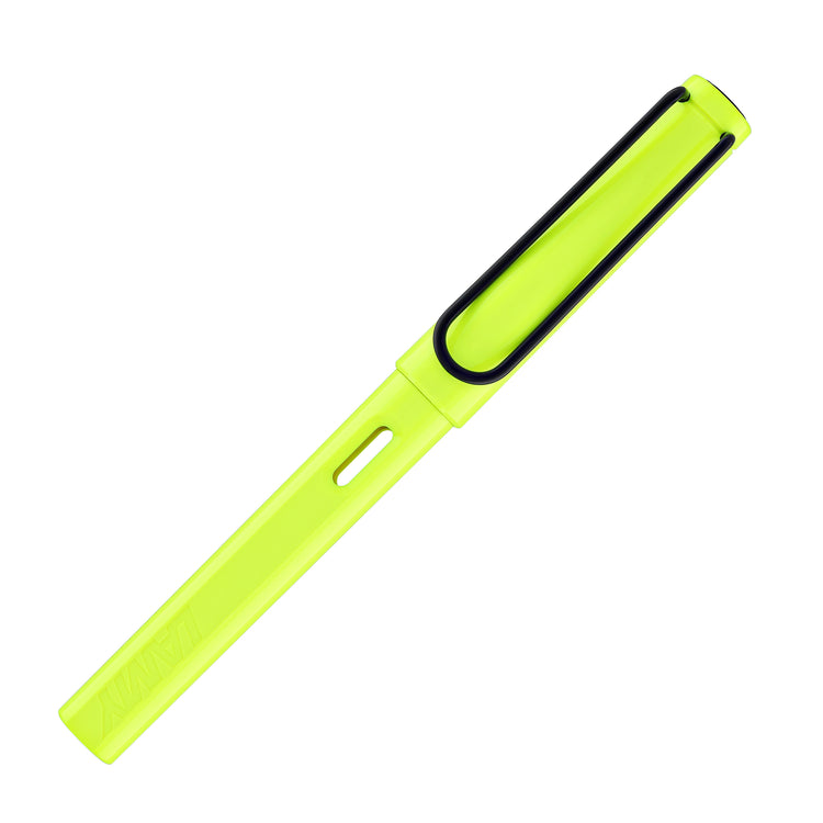 Lamy Safari Fountain Pen in Neon Yellow