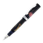 Conklin Toledo Fountain Pen in Golden Evergreen Whisper with Chrome Trim - Limited Edition