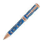 Conklin Endura Deco Crest Ballpoint Pen in Demo Blue with Rosegold Trim - CLO