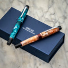 Opus 88 Minty Fountain Pen in Light Blue