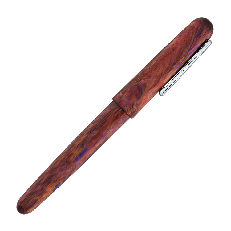 Conklin Streamline Fountain Pen in Matte Sunset Medley with Chrome Trim - Limited Edition