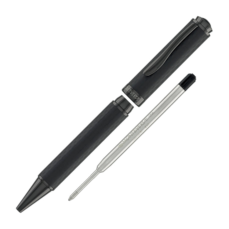 Monteverde Innova Ballpoint Pen in Matte Carbon with Gunmetal Trim