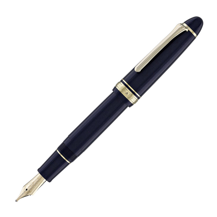 Sailor 1911 Large Fountain Pen in Shining Blue - 18kt Gold Nib