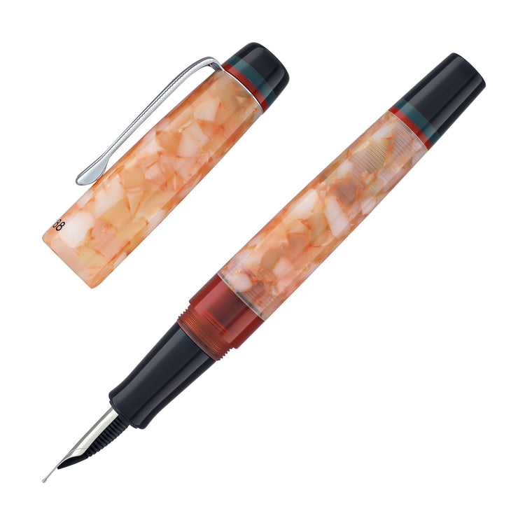 Opus 88 Minty Fountain Pen in Orange