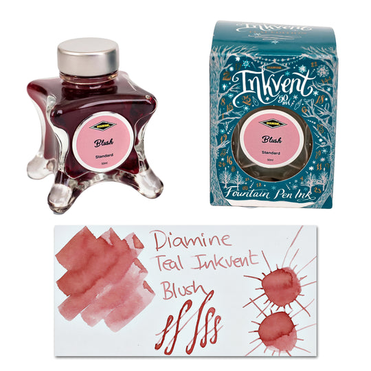 Diamine Inkvent Teal Edition Standard Bottled Ink in Blush - 50 ml