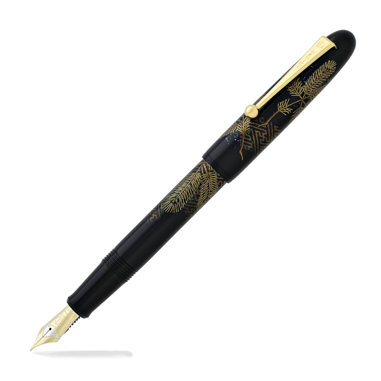 Namiki Yukari Fountain Pen in Pine Needle - 18K Gold