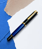 Pelikan Souverän M1000 Fountain Pen in Black - Blue