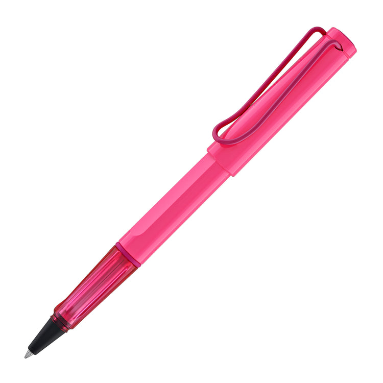 Lamy Safari Rollerball Pen in Neon Pink