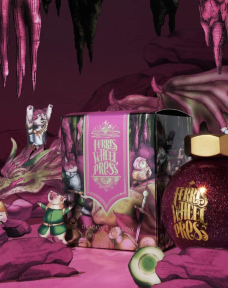 Ferris Wheel Press Ferritales The Book of Knight Series Bottled Ink in Dragons Hollow