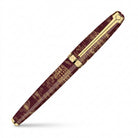 Caran d'Ache Rollerball Pen in Toile De Jouy Burgundy - Limited Edition