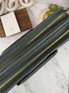 Girologio 96 Zippered Pen Case in Pacific Green