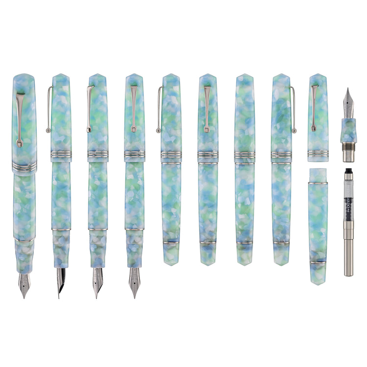 Leonardo Momento Zero Fountain Pen in Artica