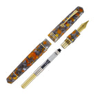 Leonardo Momento Zero Fountain Pen in Lava e Cenere