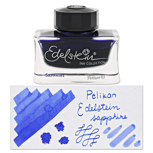Pelikan Edelstein Bottled Ink and Cartridges in Sapphire Blue